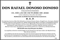 Rafael Donoso Donoso